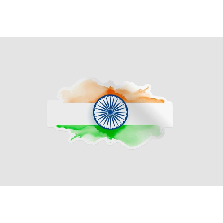 Indi Flag Watercolor - DecalsHouse