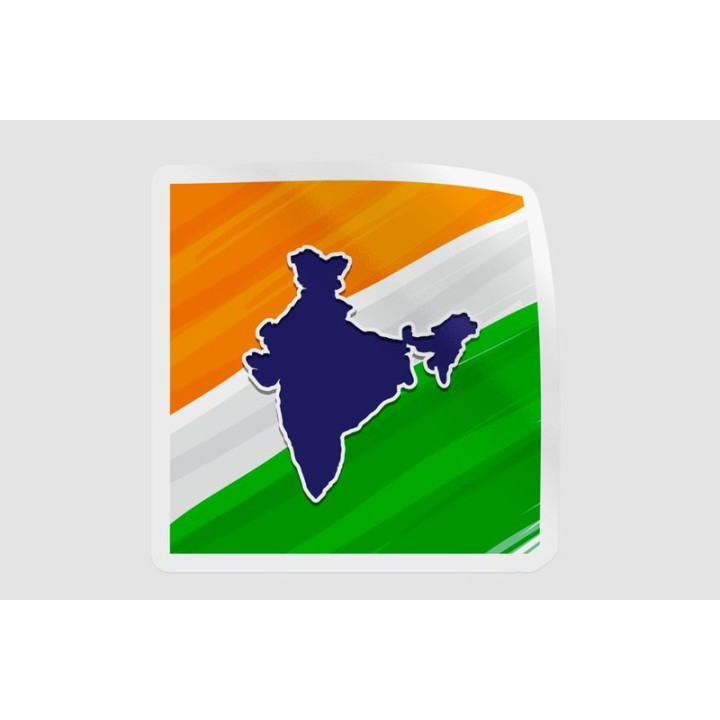 India Flag Independence - DecalsHouse
