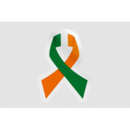 India Flag Ribbon Style 3 - DecalsHouse