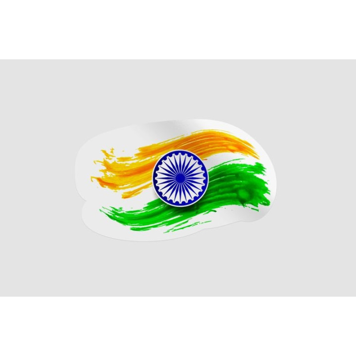 India Flag Watercolor - DecalsHouse