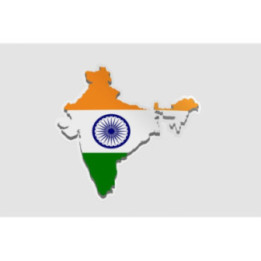 India Map Flag - DecalsHouse