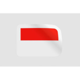 Indonesia Flag Style 2 - DecalsHouse
