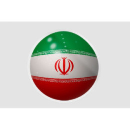 Iran Flag Ball - DecalsHouse