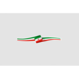 Iran Flag Ribbon Style 3 - DecalsHouse