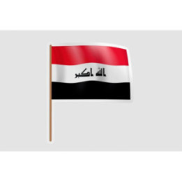 Iraq Flag Waving - DecalsHouse