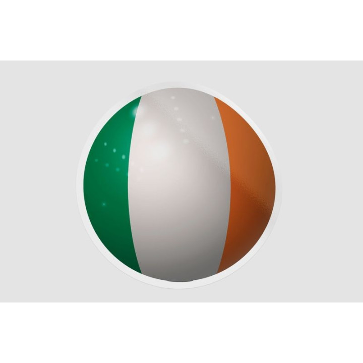 Ireland Flag Ball - DecalsHouse