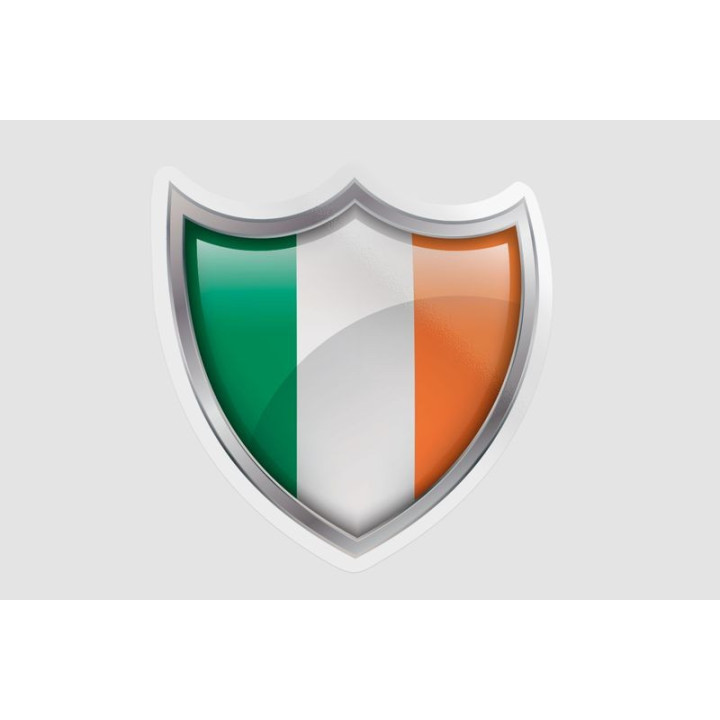 Ireland Flag Bevel - DecalsHouse