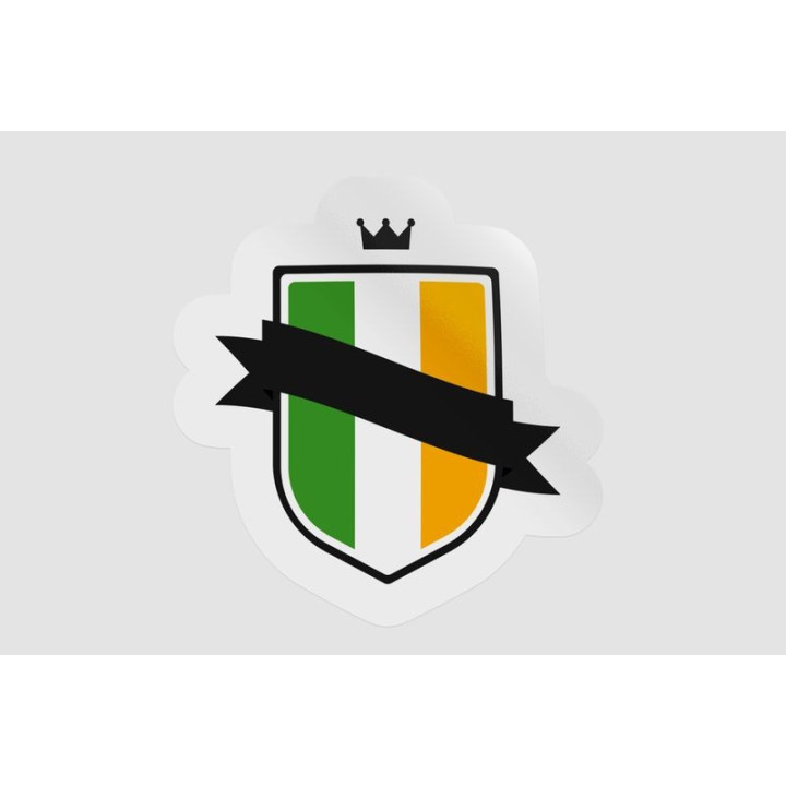 Ireland Flag Style 5 - DecalsHouse