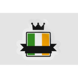Ireland Flag Style 9 - DecalsHouse