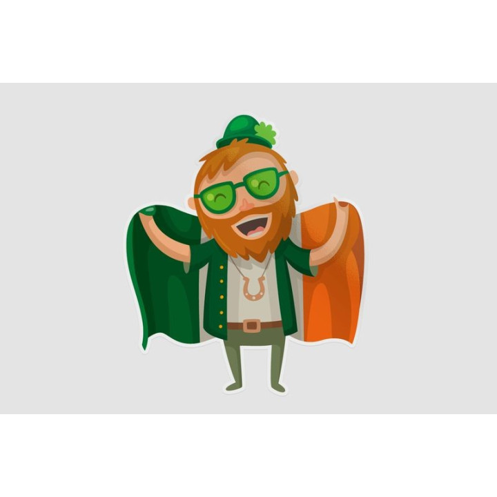 Ireland Red Head - DecalsHouse