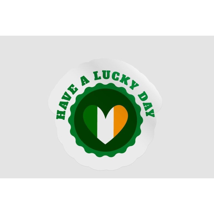 Ireland St Patrick Badge Style 18 - DecalsHouse