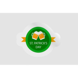 Ireland St Patrick Badge Style 26 - DecalsHouse