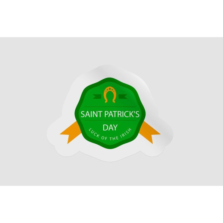 Ireland St Patrick Badge Style 27 - DecalsHouse