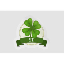 Ireland St Patrick Badge Style 40 - DecalsHouse