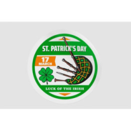 Ireland St Patrick Badge Style 5 - DecalsHouse