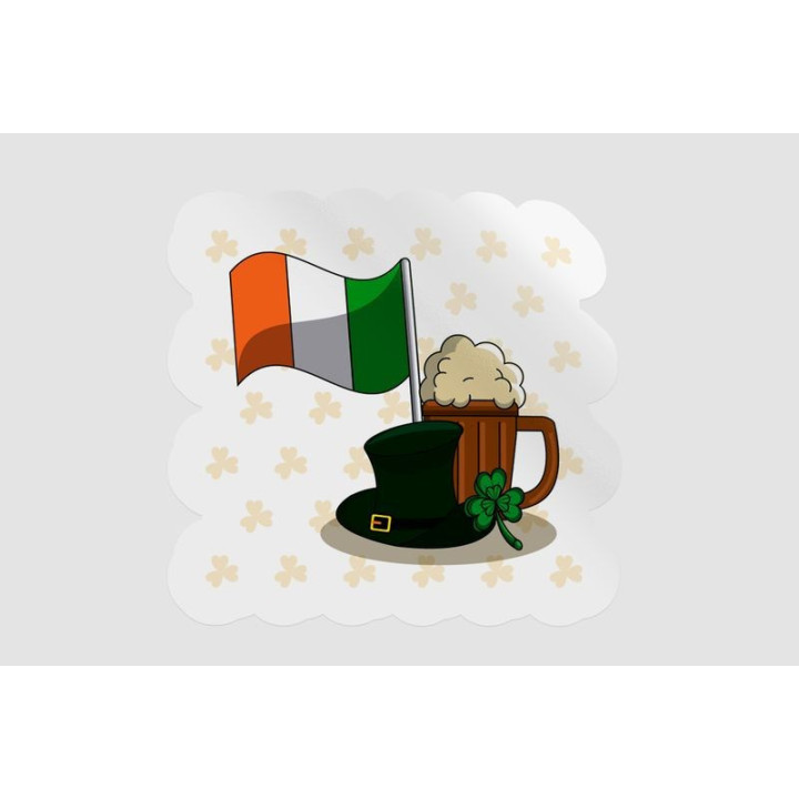 Ireland St Patrick Clover - DecalsHouse