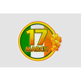 Ireland St Patrick Icon Frame Style 5 - DecalsHouse