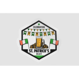 Ireland St Patrick Label Style 18 - DecalsHouse