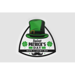 Ireland St Patrick Label Style 19 - DecalsHouse