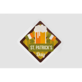 Ireland St Patrick Style 10 - DecalsHouse
