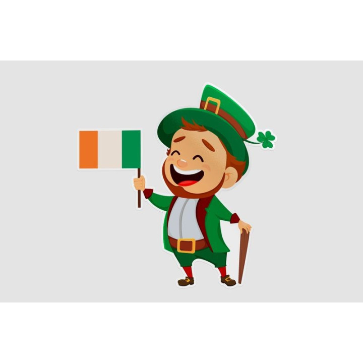 Ireland St Patrick Style 11 - DecalsHouse
