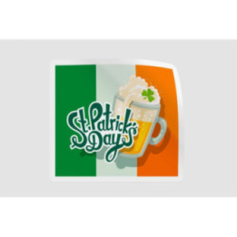 Ireland St Patrick Style 14 - DecalsHouse