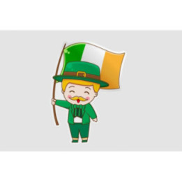 Ireland St Patrick Style 16 - DecalsHouse