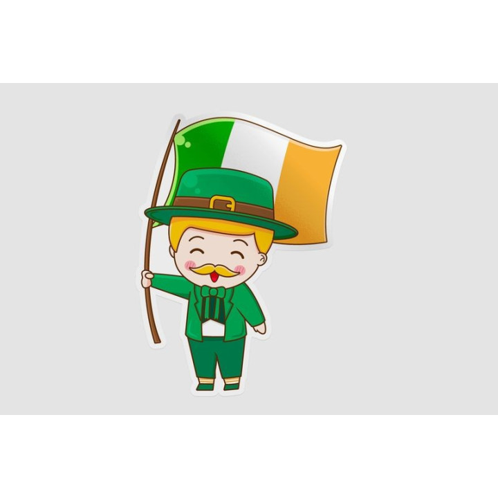 Ireland St Patrick Style 16 - DecalsHouse
