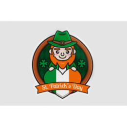 Ireland St Patrick Style 23 - DecalsHouse