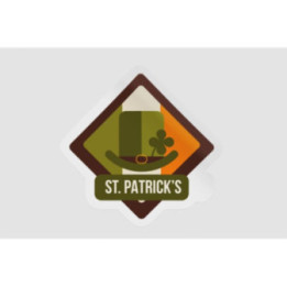 Ireland St Patrick Style 5 - DecalsHouse