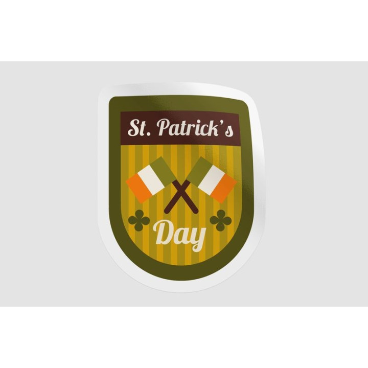 Ireland St Patrick Style 8 - DecalsHouse