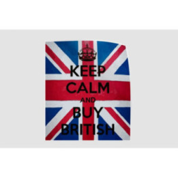 Keep Calm And Buy British Stickers – Union Jack (2-Pack)