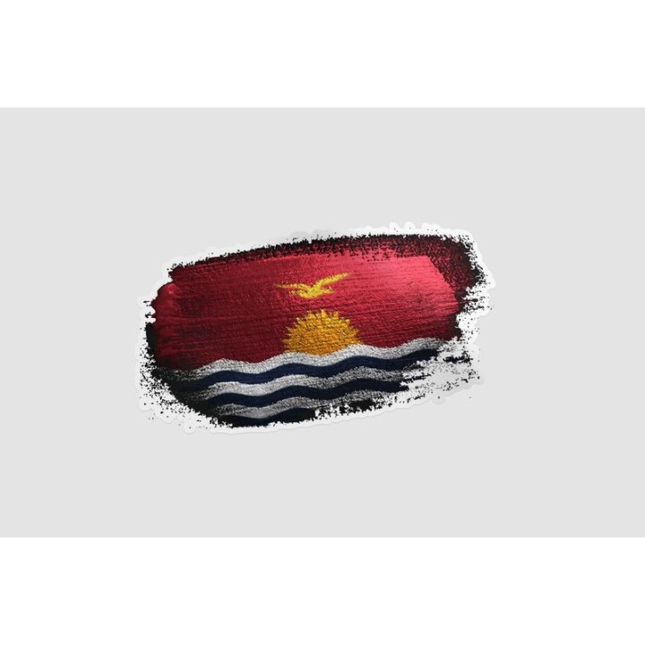 Kiribati Flag Sticker - DecalsHouse