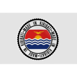 Kiribati Made In Quality Style 3 Sticker - DecalsHouse