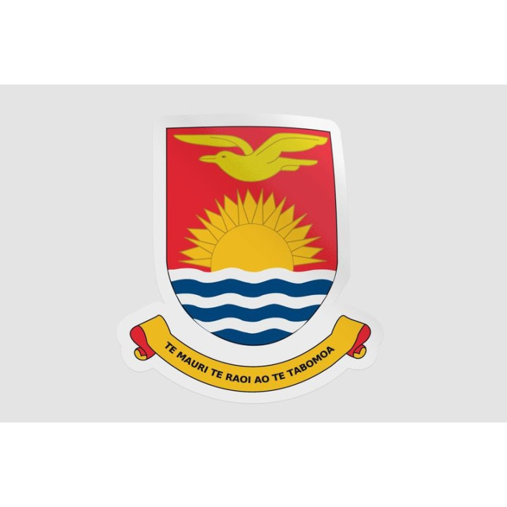 Kiribati National Emblem Sticker - DecalsHouse