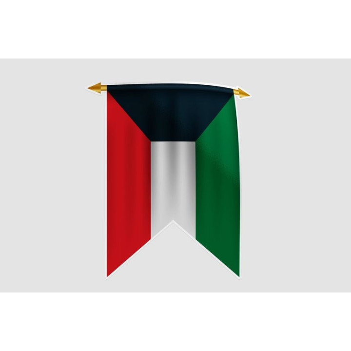 Kuwait Flag Sticker - DecalsHouse