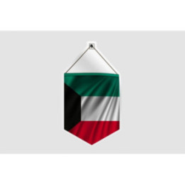 Kuwait Flag Style 19 Sticker - DecalsHouse