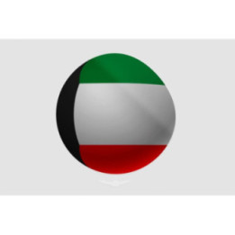 Kuwait Flag Style 39 Sticker - DecalsHouse