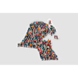 Kuwait Map Sticker - DecalsHouse
