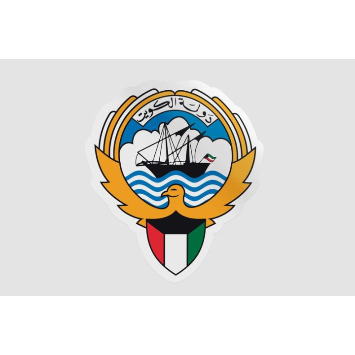 Kuwait National Emblem Sticker - DecalsHouse
