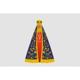 Nossa Senhora Aparecida Stickers – Brazil Patron Saint (2-Pack)
