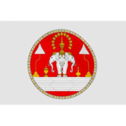 Laos National Emblem Sticker - DecalsHouse