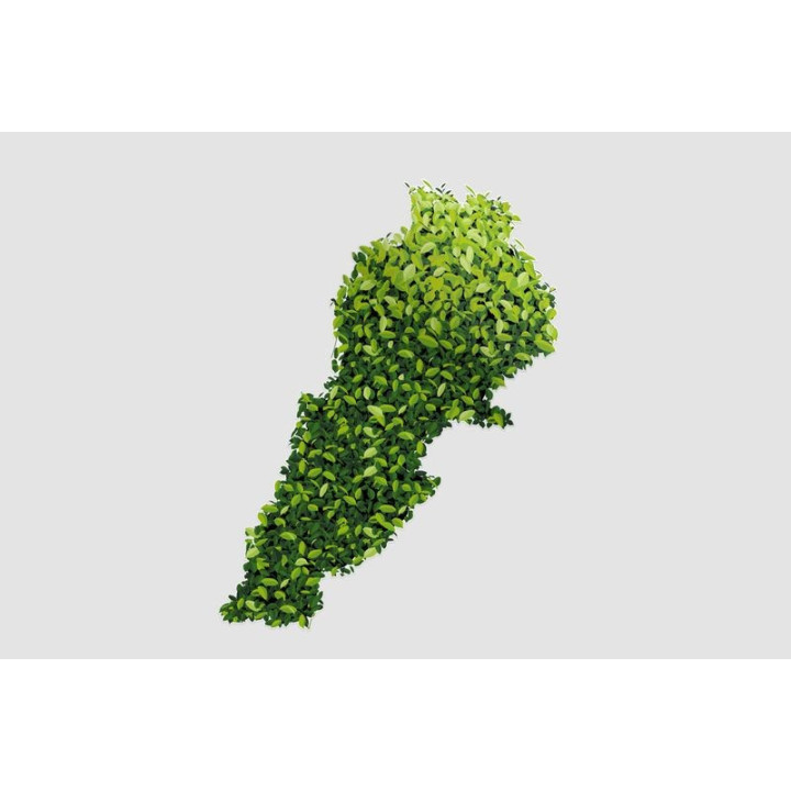 Lebanon Map Style 4 Sticker - DecalsHouse