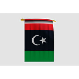 Libya Flag Style 22 Sticker - DecalsHouse