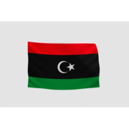 Libya Flag Style 28 Sticker - DecalsHouse