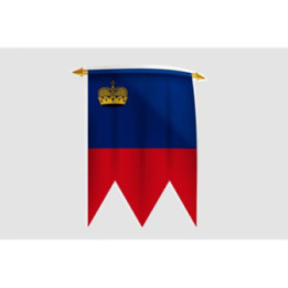 Liechtenstein Flag Style 3 Sticker - DecalsHouse