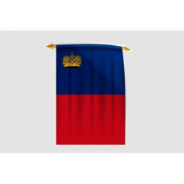Liechtenstein Flag Style 5 Sticker - DecalsHouse