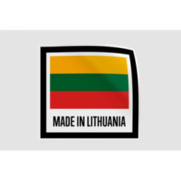 Lithuania Made In Style 2 Sticker - DecalsHouse