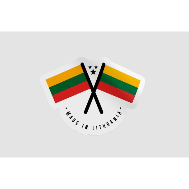 Lithuania Made In Style 5 Sticker - DecalsHouse
