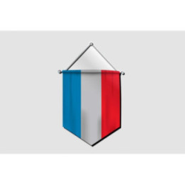 Luxembourg Flag Style 2 Sticker - DecalsHouse